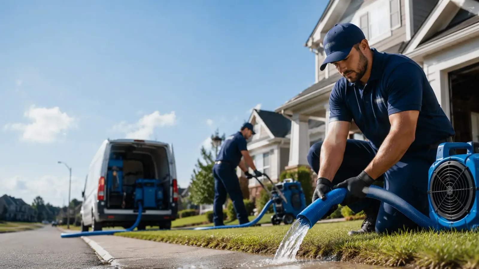 Flood Damage Restoration in Blanchester, OH